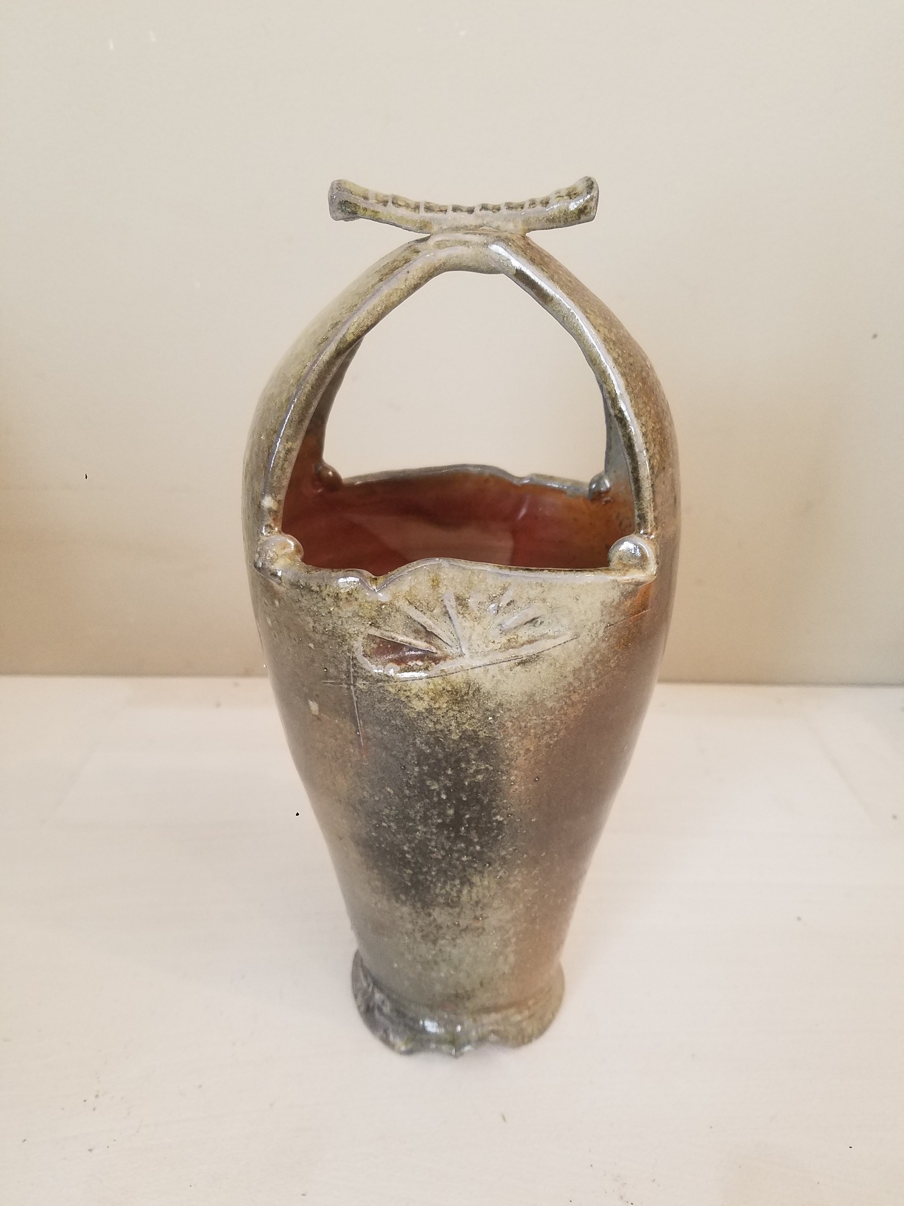 Woodfired vase #17