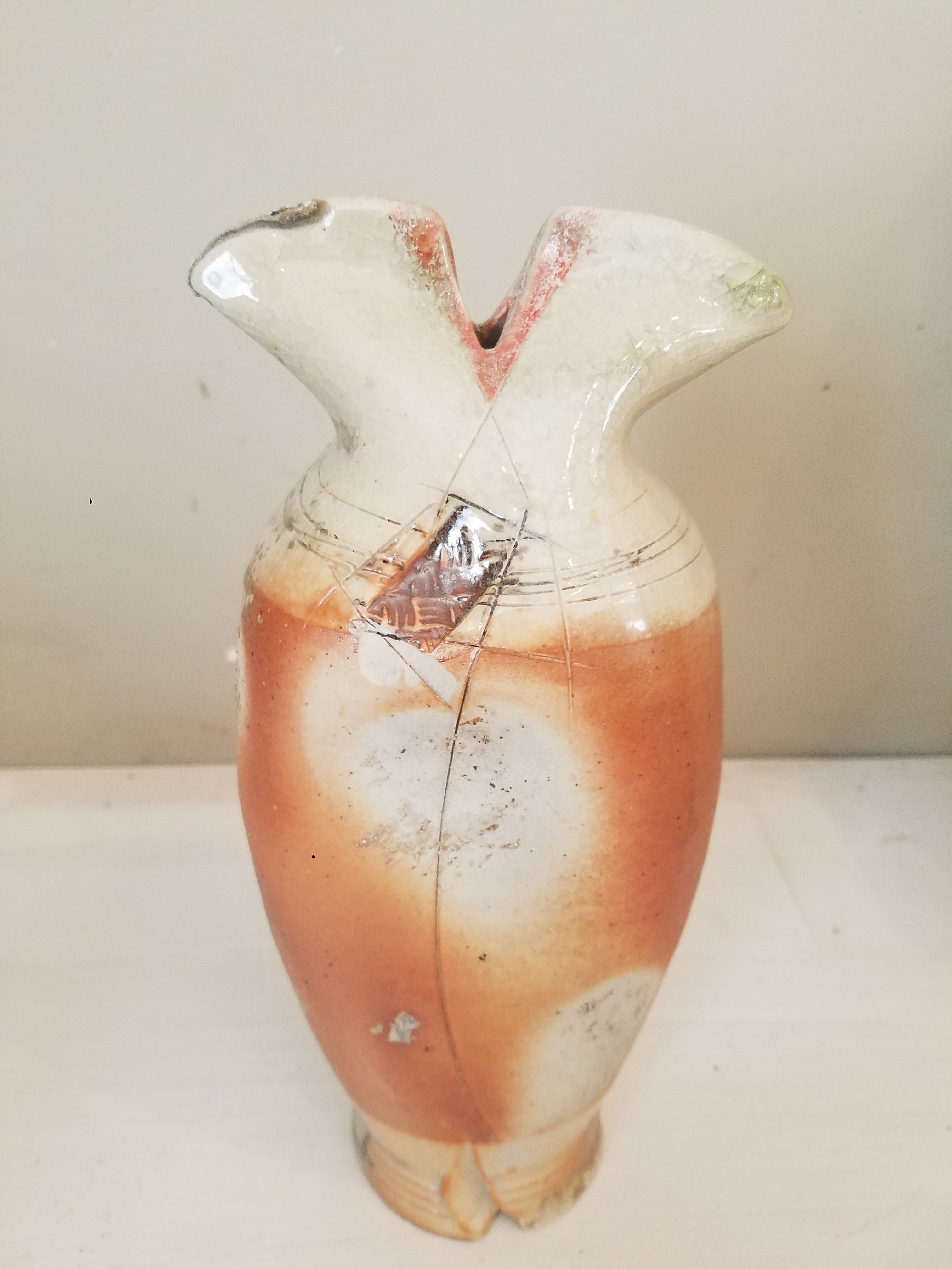 Woodfired vase #19