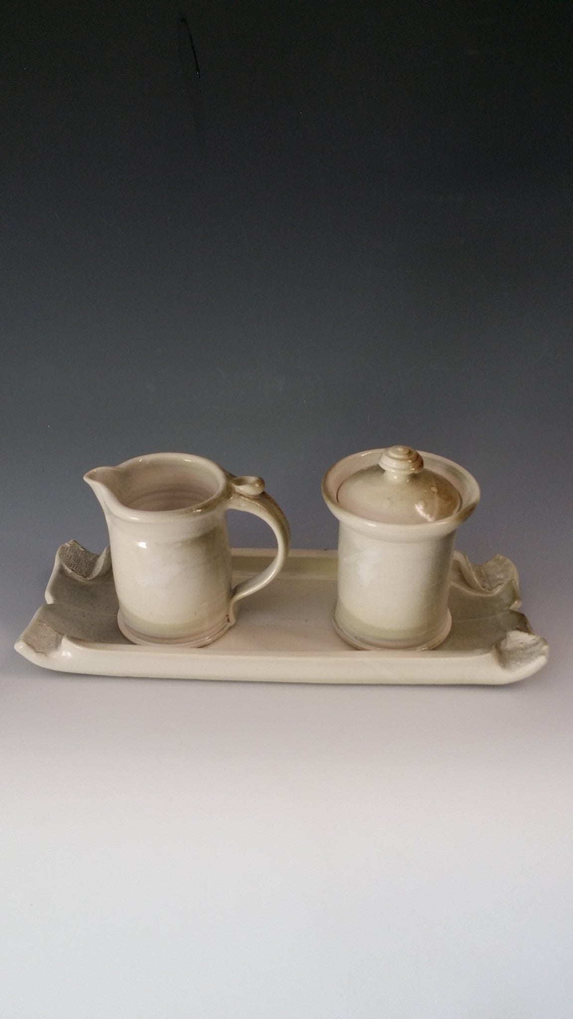 Cream & Sugar Set w/ Platter