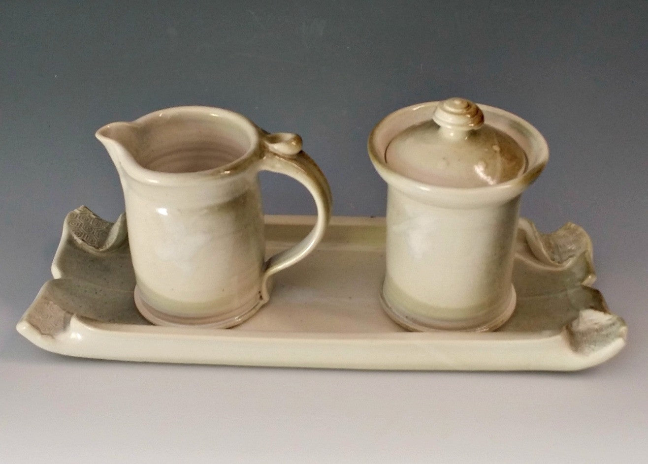 Cream & Sugar Set w/ Platter