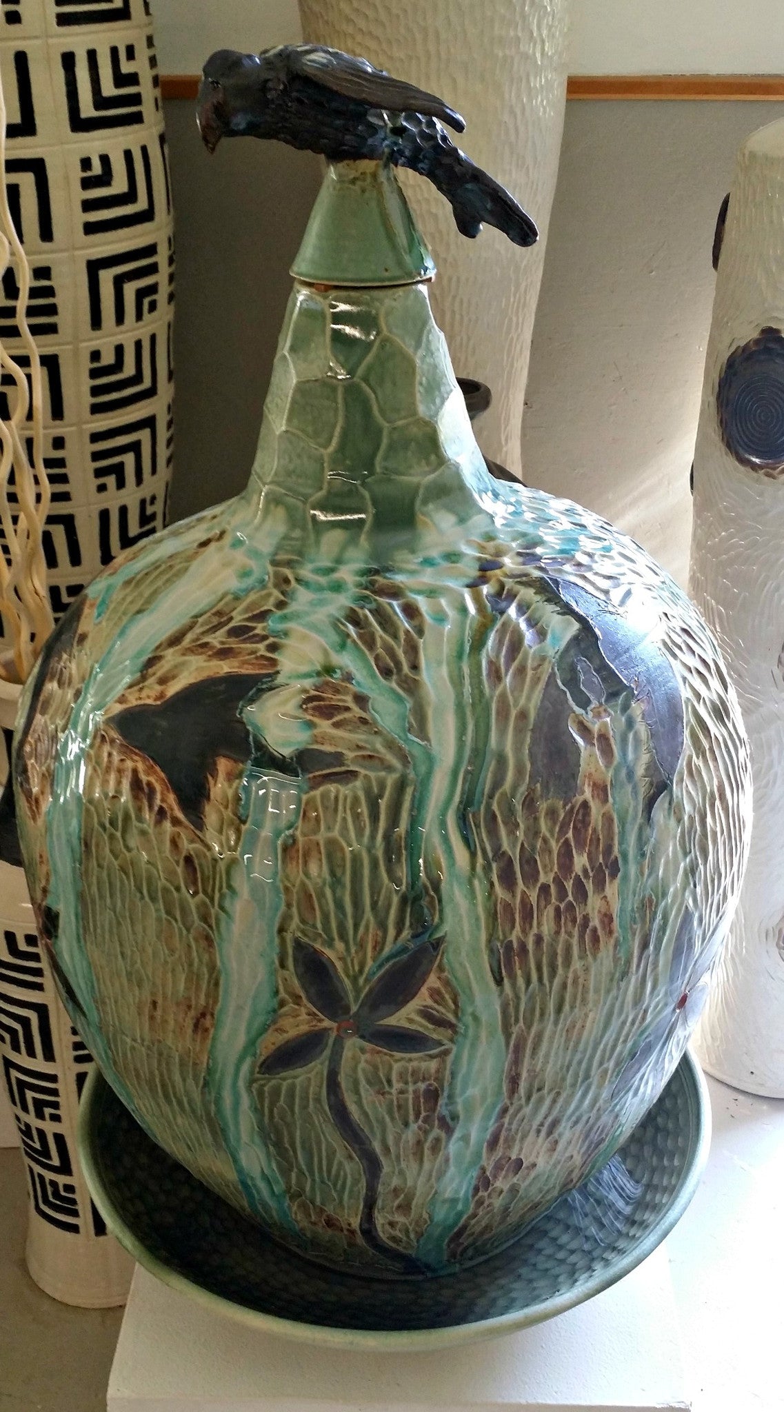 3 Foot Tall Bird Fountain