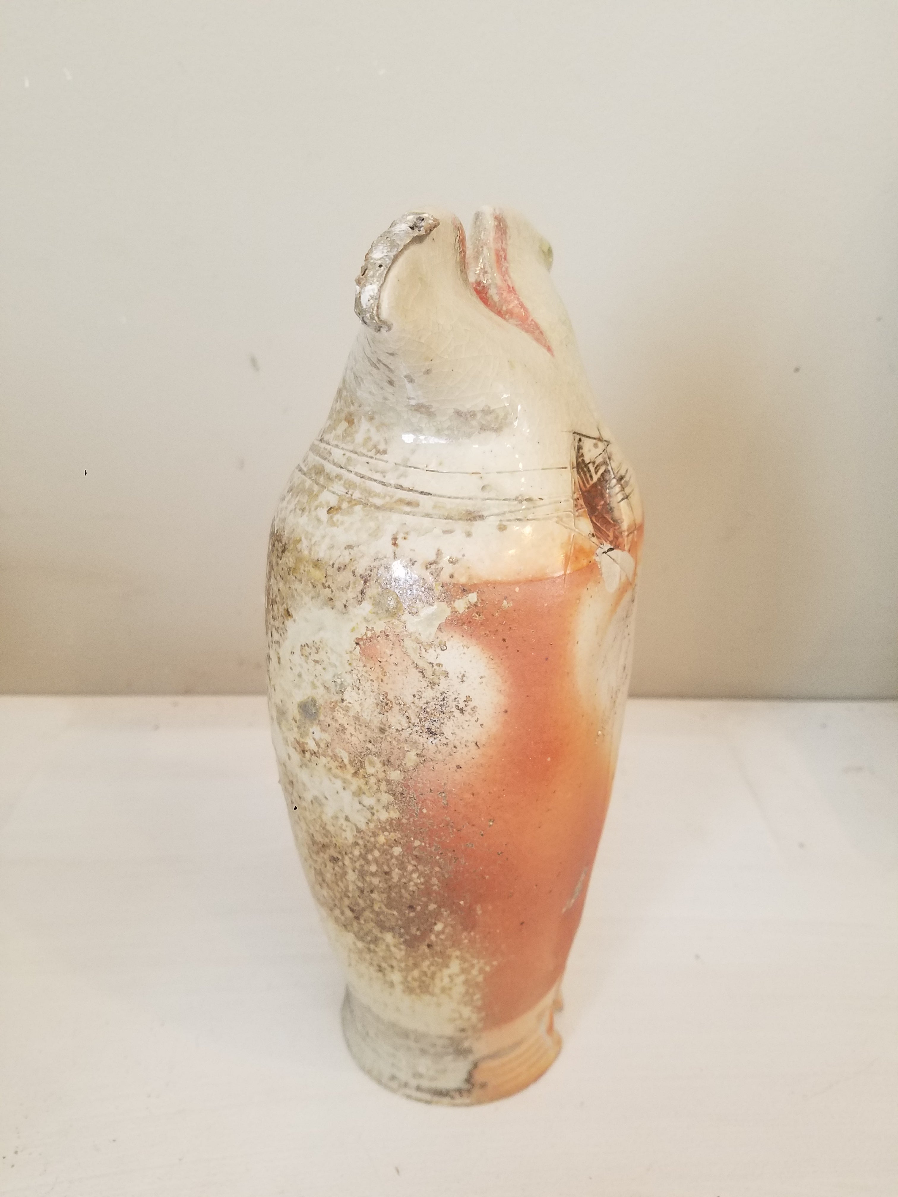 Woodfired vase #19