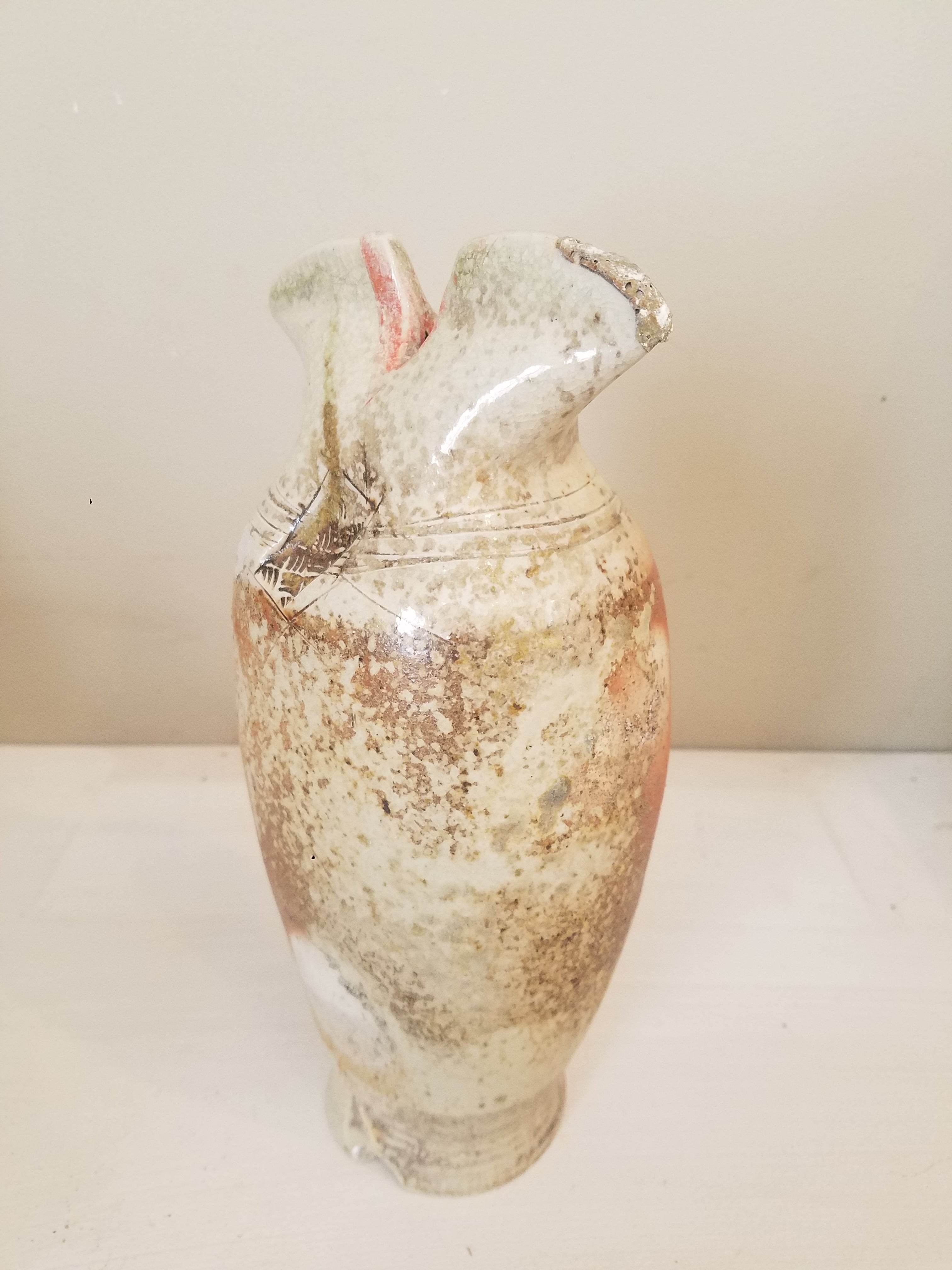 Woodfired vase #19