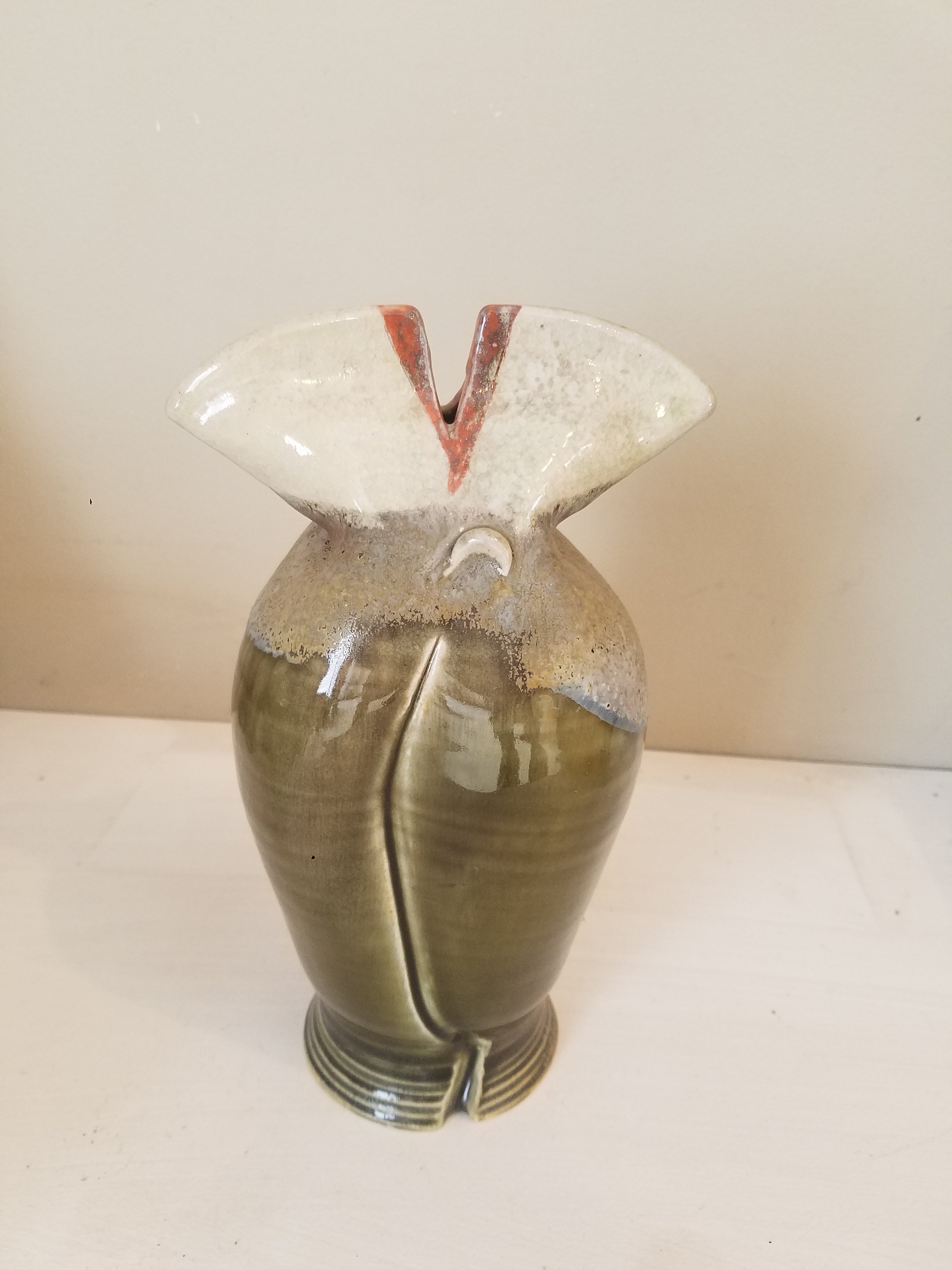 Woodfired vase #25